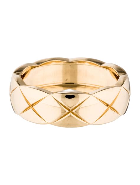 chanel ring 18k gold